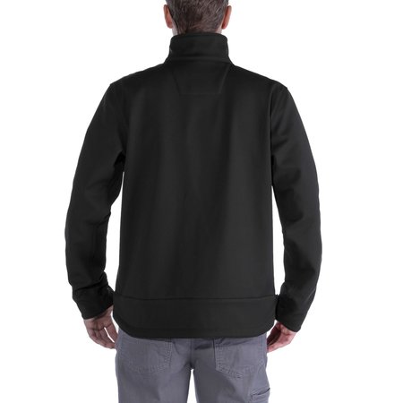 Carhartt Rain Defender Relaxed Fit Heavyweight Softshell Jacket, Black, XL, TLL 102199-001XLTLL